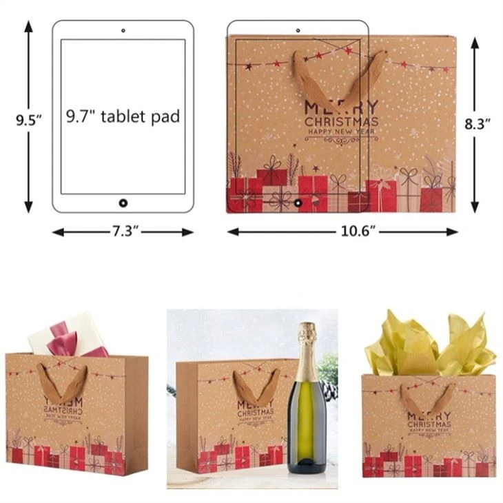 Personalised Brown Paper Bags